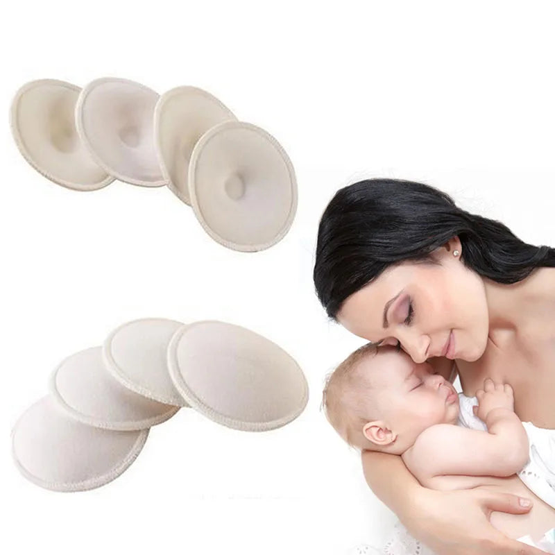 New 4x Soft Absorbency Leak-proof Maternity Supplies Breast Pad Nursing Bra Pad