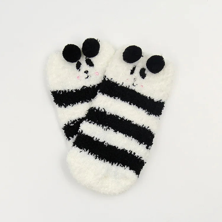 Cozy Cartoon Baby Socks