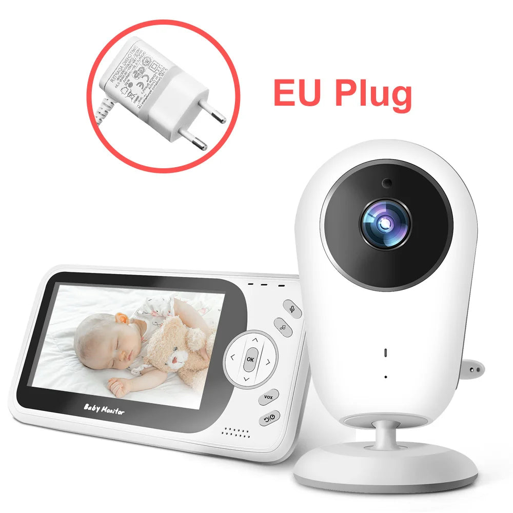 Babyphone portable avec vidéo, audio et vision nocturne