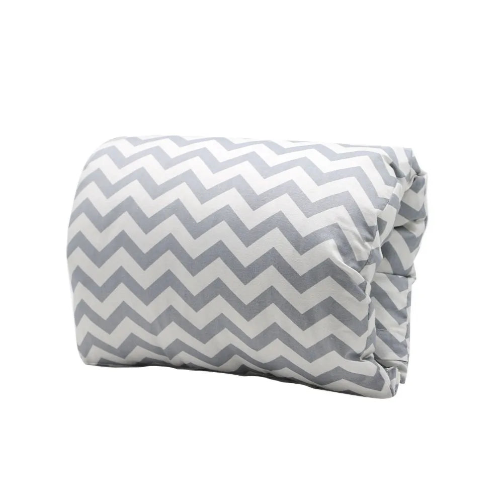 Pure Cotton Multi-Purpose Breastfeeding Arm Pillow with Detachable Core
