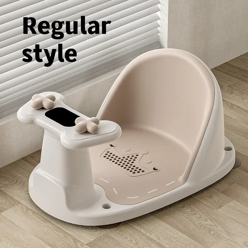 Newborn & Toddler Shower Seat – Portable & Safe