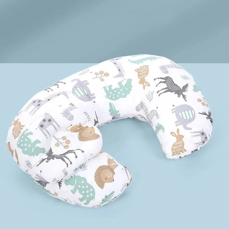 Baby Feeding Pillow – Breathable Cotton Pillow for Moms