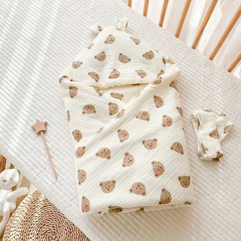 Couverture d'hiver pour bébé, lange en flanelle polaire douce, couette chaude pour la literie de nouveau-né, couverture douce pour poussette