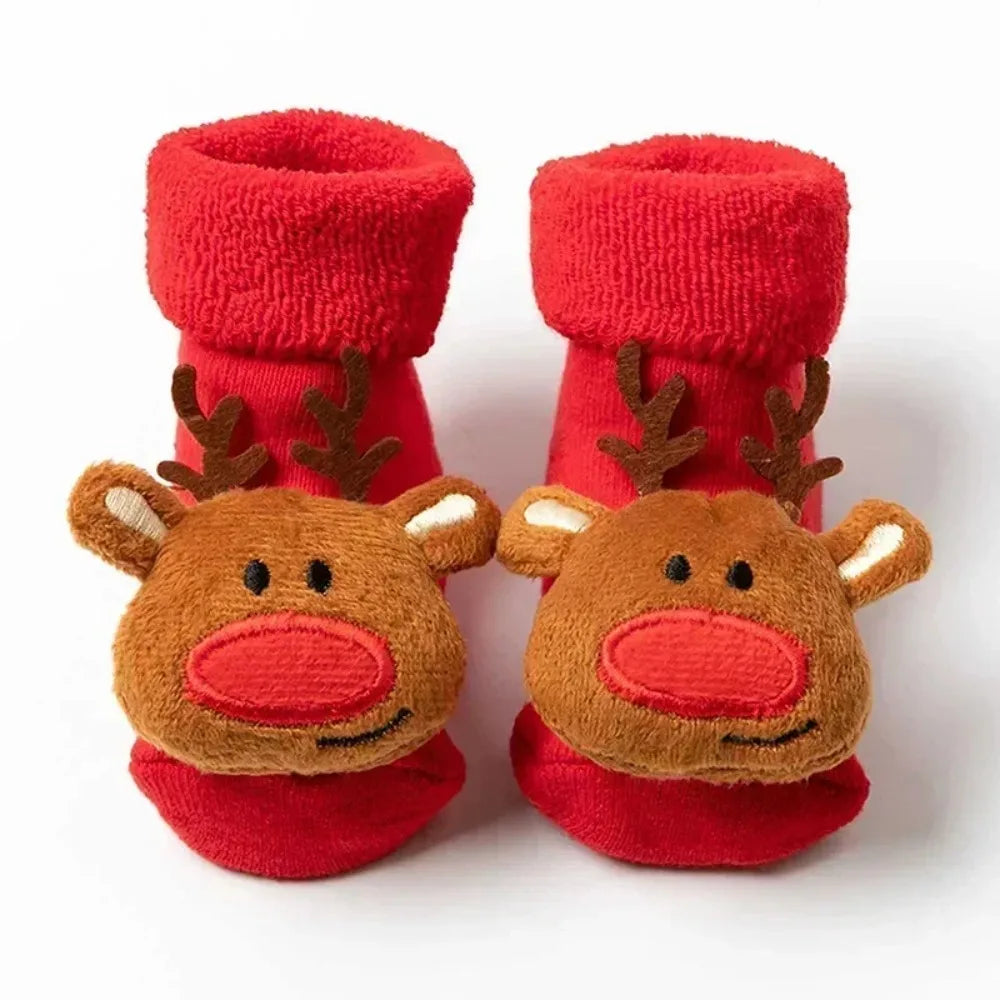 Non-Slip Baby Christmas Socks
