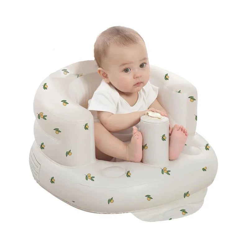 Siège bébé gonflable – Pompe intégrée, chaise d'apprentissage et d'alimentation