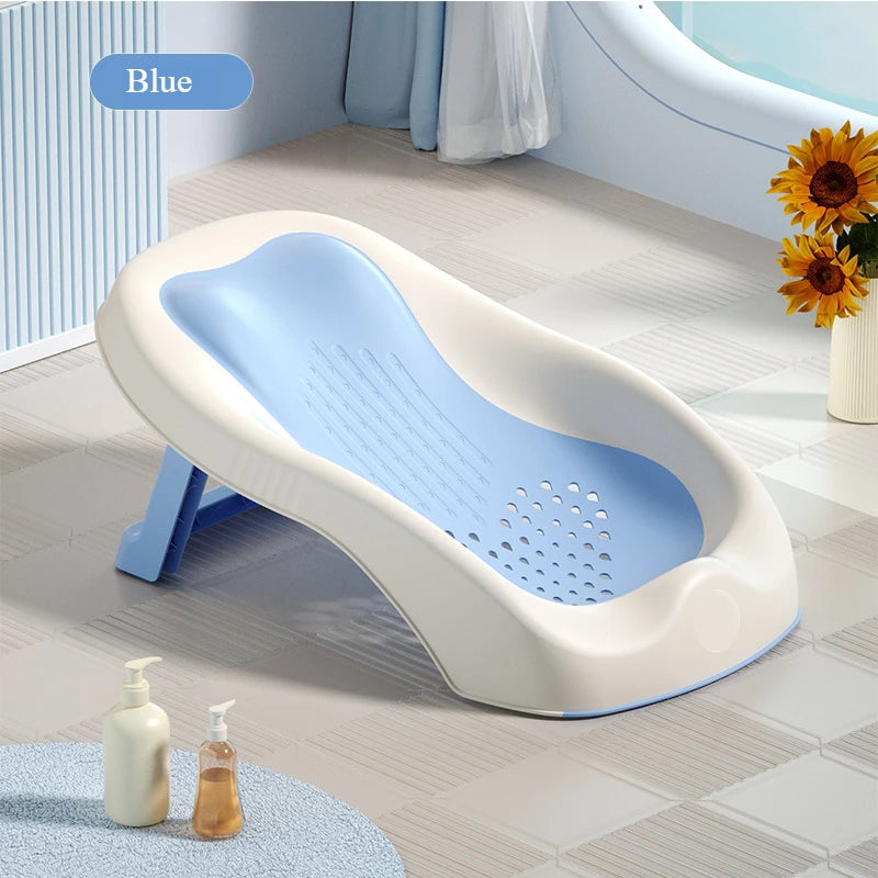 Newborn Butt Washing Rack – Portable Sit or Lie Bath Stand