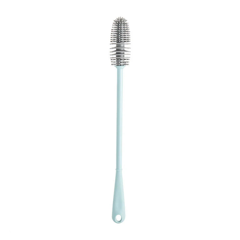 Brosse de nettoyage pour biberons | Brosse en silicone rotative à 360° avec long manche