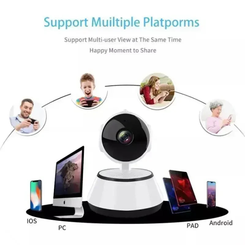 Smart Home Baby Monitor 8MP PTZ AI Camera
