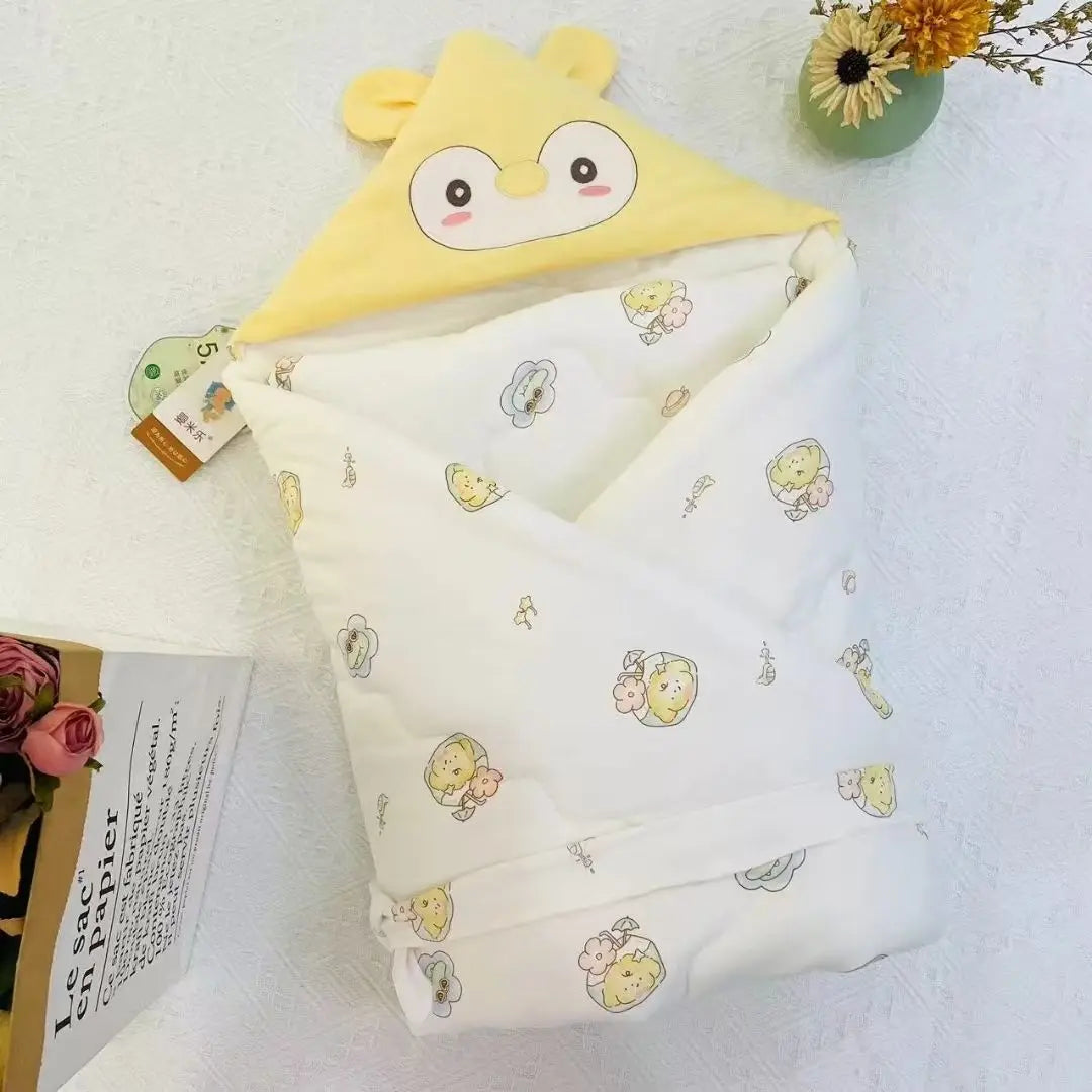 Newborn pure cotton blanket baby gauze go out to hold the blanket bean down medium thickness machine wwashable winter style