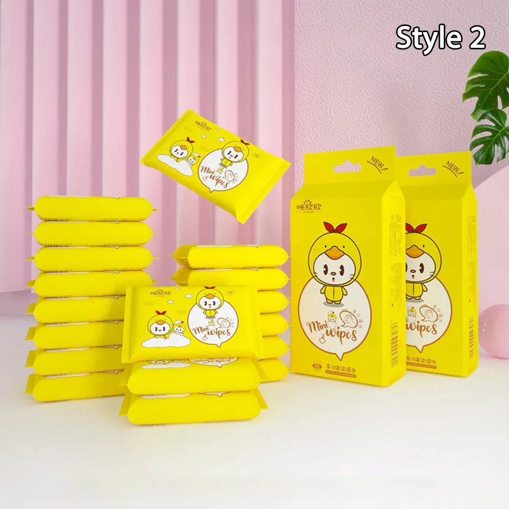 Soft Baby Wet Wipes – Disposable, Portable & Gentle for Hands & Mouth