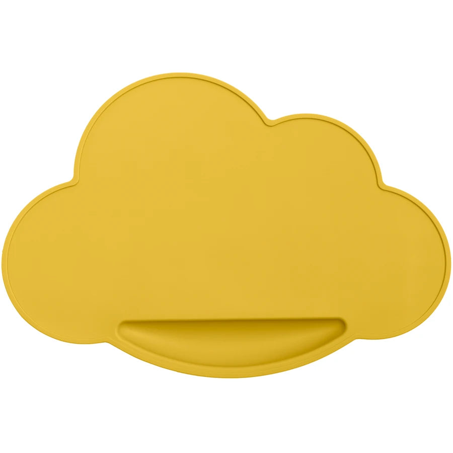 portable Baby Table Mat – Cloud-Shaped Silicone Placemat