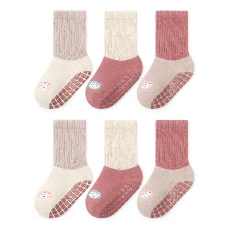 Cartoon Grip Socks for Babies