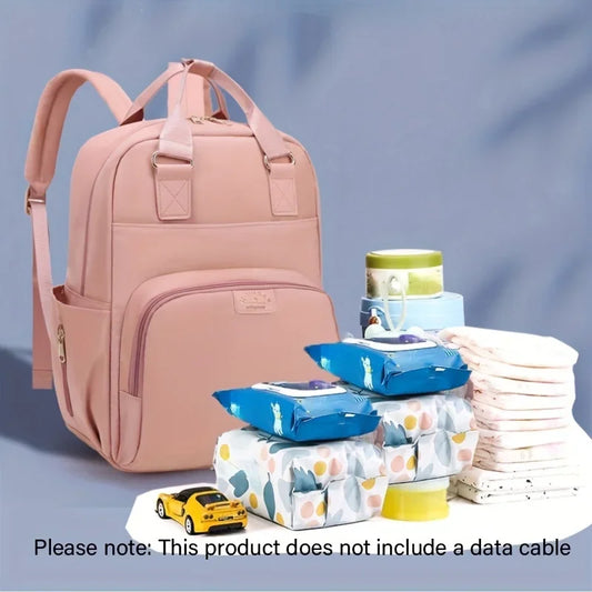 Outdoor Diaper Bag – Lightweight Oxford Backpack