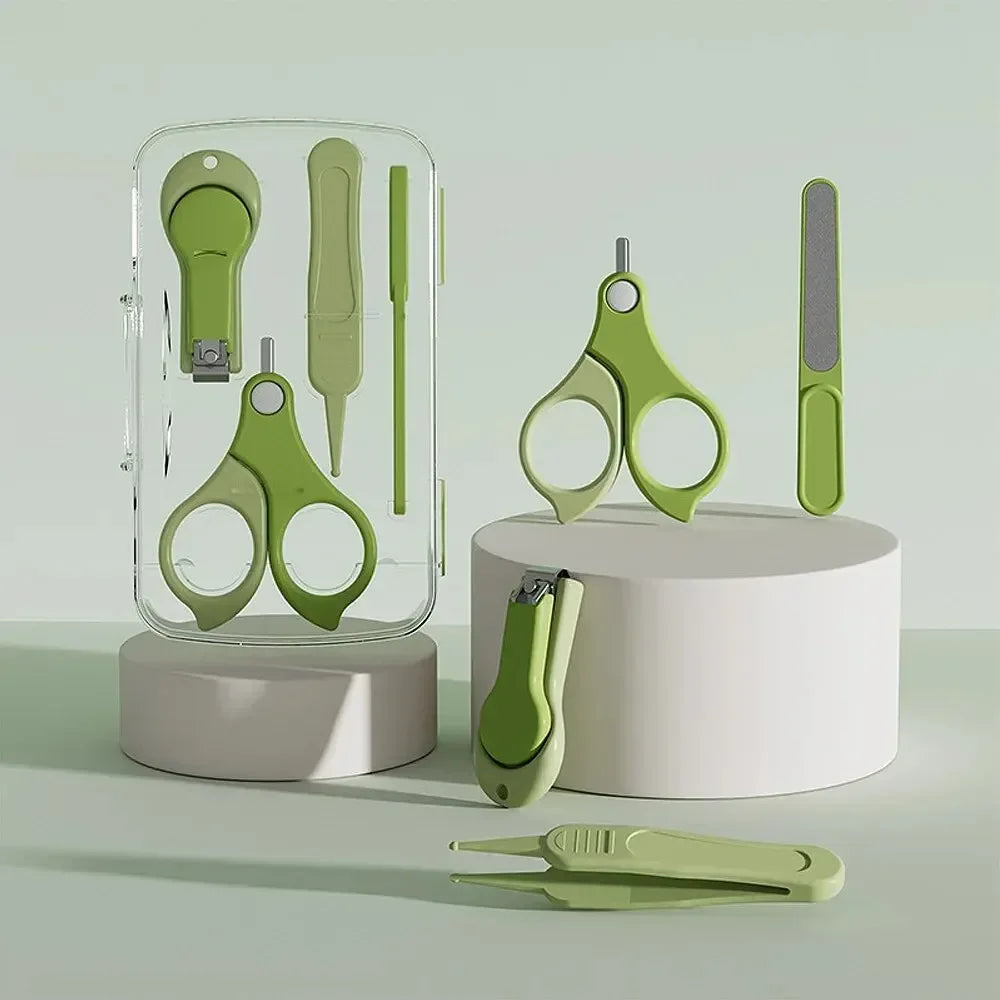 Portable Baby Nail Care Kit – Clippers & Nail Knife Set