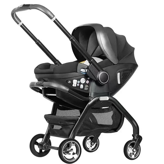 4-in-1 Multi-Functional Two-Way Newborn Baby Stroller & Car Seat