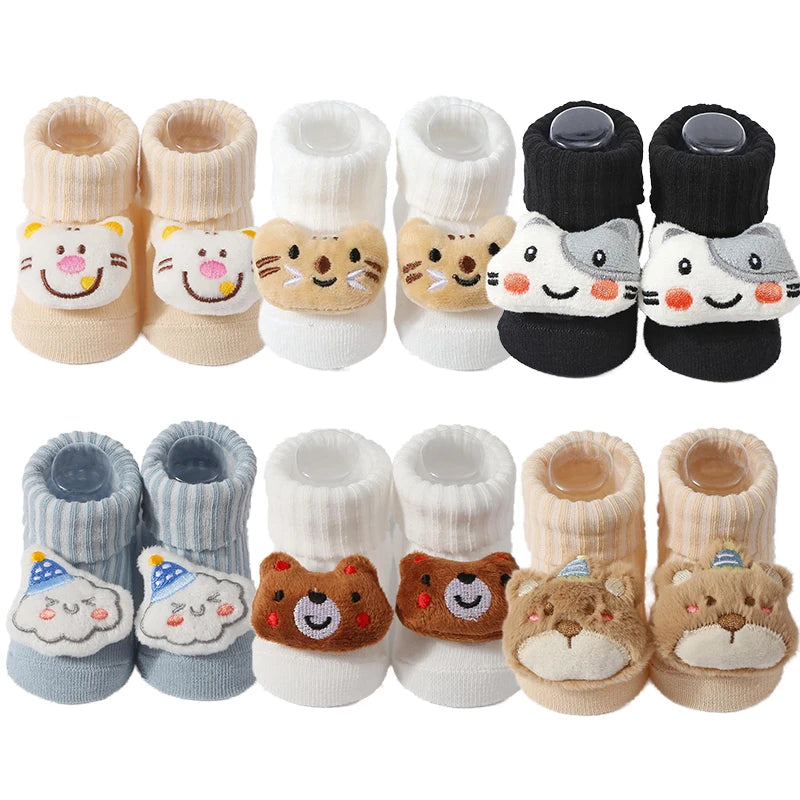Cute Newborn Animal Socks