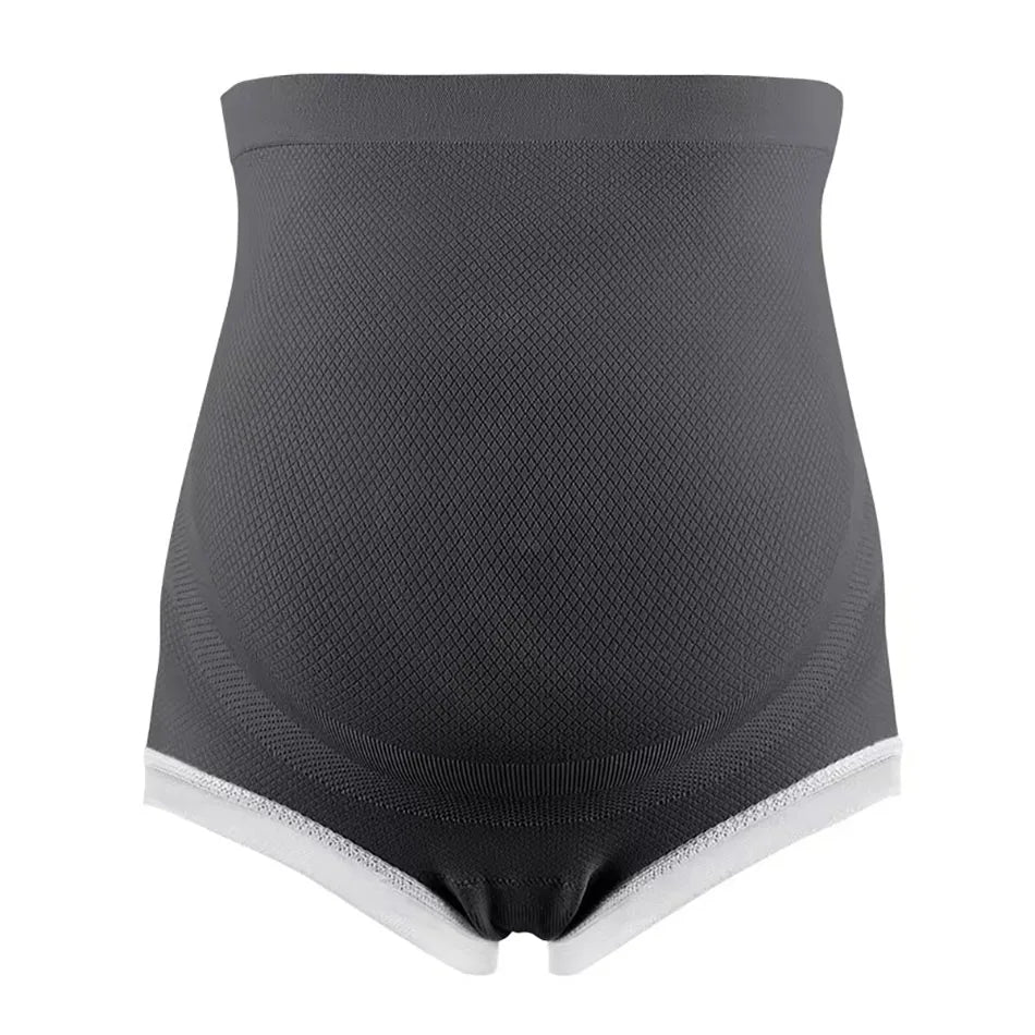 Culottes taille haute sans coutures | Sous-vêtements de maternité respirants pour futures mamans