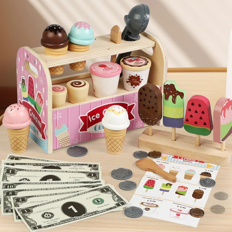 Ice Cream Cart Toy – Sweet Pretend Play!