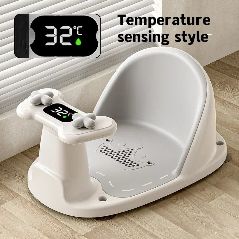 Newborn & Toddler Bath Seat – Growth-Friendly Shower Stand