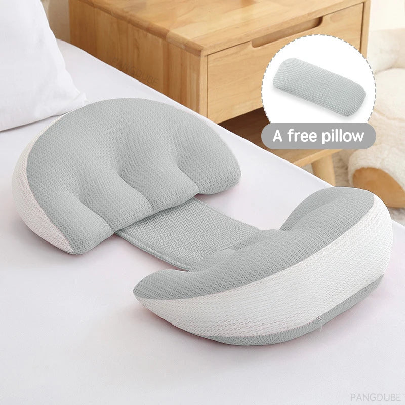 Coussin de grossesse PANGDUBE avec coussin lombaire offert