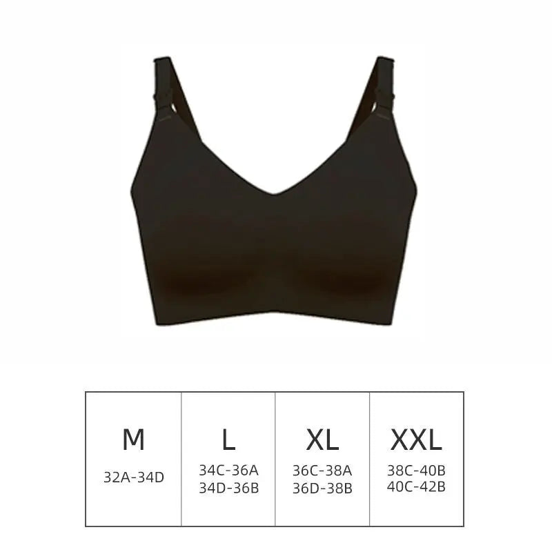Soutien-gorge d'allaitement ultra-fin – Soutien de maternité push-up sans armatures