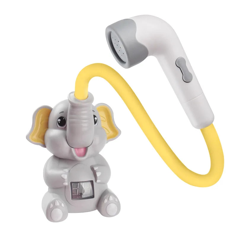 Electric Elephant Bath Toy – Water Spray & Thermometer Fun for Toddlers