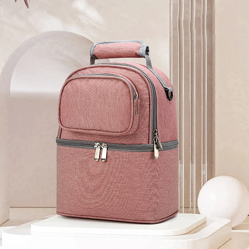 Insulation Bag for Breast Pump Storage, Feeding Bottle Backpack