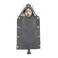 1pc Knit Swaddle Blanket Baby Unisex Double Layer Knitted Swaddle Blanket Keeping Babies Warm In Autumn/Winter