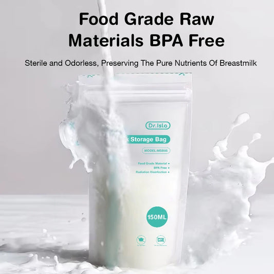 10/30/100pcs 150ml Breast Milk Storage Bag Disposable Big Capacity Frozen Milk Storage Bag Bpa Free Breast Milk Storage Products