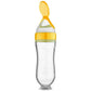 Baby Feeding Bottle With Spoon Rice Cereal Bottle Spoon Milk Bottle Baby Training Feeder Food Supplement Food Spoon Baby Bottles