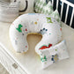 U-Shaped Baby Nursing & Feeding Cushion Waist Support for Breastfeeding Breathable Fabric Ergonomic Shape Nursing Cushion