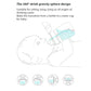 250ml Baby Drinking Cup – Double Handle, Flip Lid, Leakproof Design