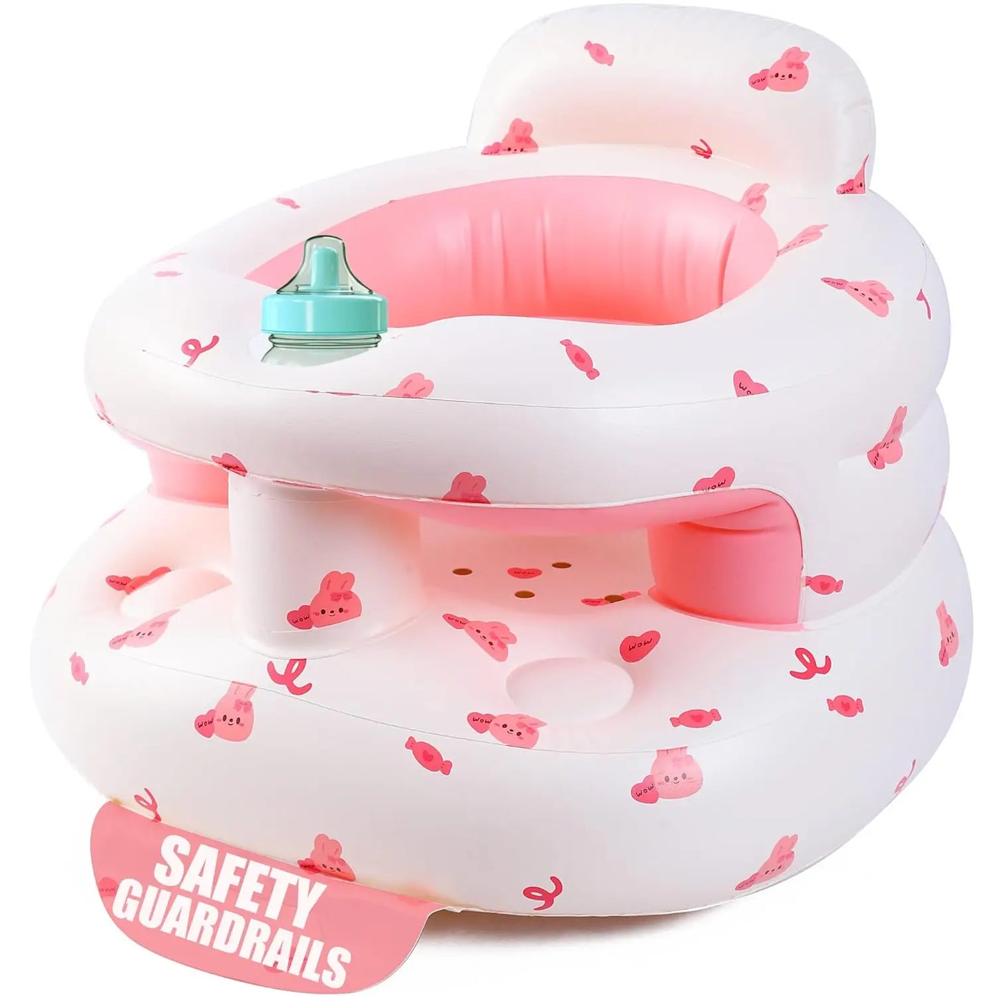 Inflatable Baby Seat – Portable Toddler Chair with Built-in Pump