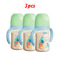 3PCS 160/240ML PPSU Baby Bottle Double Handle Infant Drop-proof Baby Wide-caliber Milk Bottle Newborn Feeding Bottle BPA Free