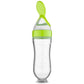 Baby Feeding Bottle With Spoon Rice Cereal Bottle Spoon Milk Bottle Baby Training Feeder Food Supplement Food Spoon Baby Bottles
