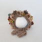 Knitted Flower Bonnet for Newborn Baby Photo Shoot Props