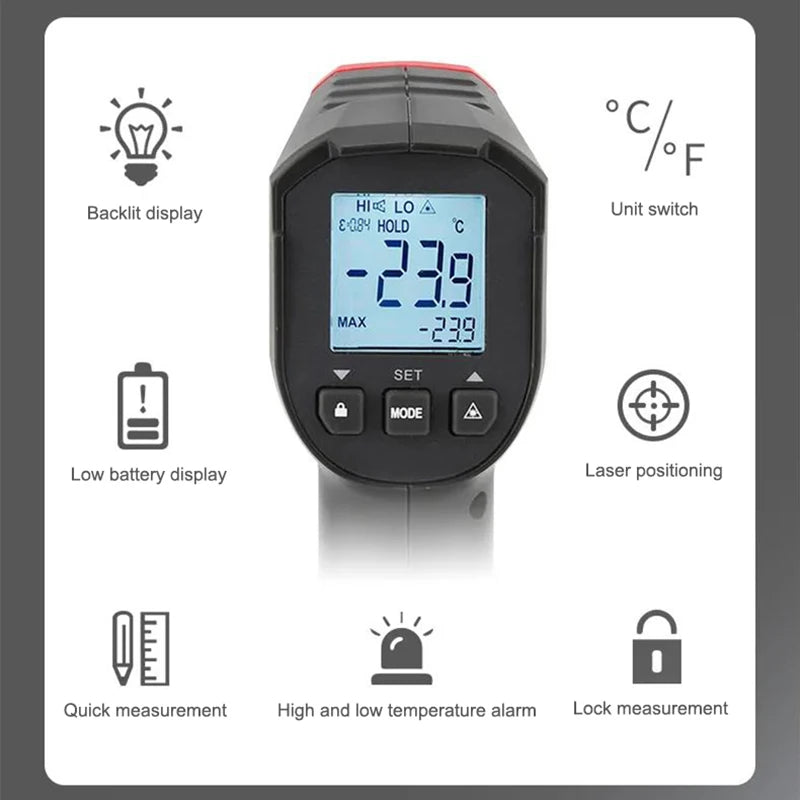 UNI-T Infrared Digital Thermometer
