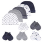 Toddler Baby Hat and Gloves Cotton Accessory Set 0-6M