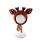 Cute Reindeer Wool Felt Bonnet for Newborn Baby Photo Shoot