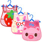 3 PCS/Lot Waterproof Baby Bibs for Infant Toddler Boys Girls Sleeveless Feeding Apron Cartoon Animals Child Kids Bib