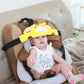 Infant Baby Car Seat Head Support Children Belt Head Fastening Belt Adjustable Sleep Positioner Cartoons Baby Safety Pillows