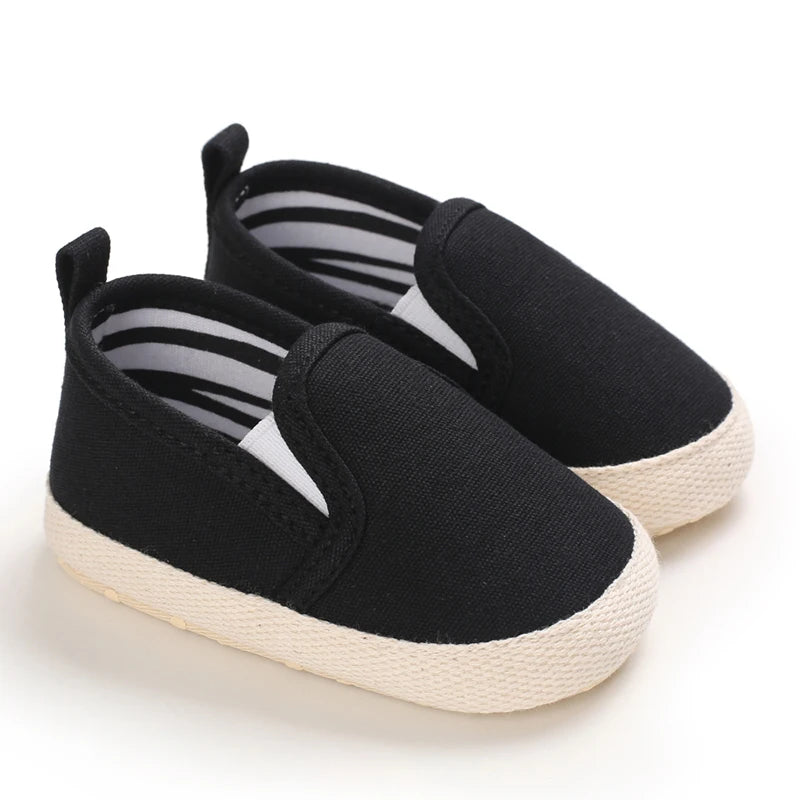Toddler First Walker Baby Shoes Boy Girl Classical Sport Soft Sole Cotton Multi-Color Crib Baby Moccasins Casual Shoes