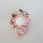 Cute Pink Sunflower Garden Knit Bonnet Baby Girl Photo Prop