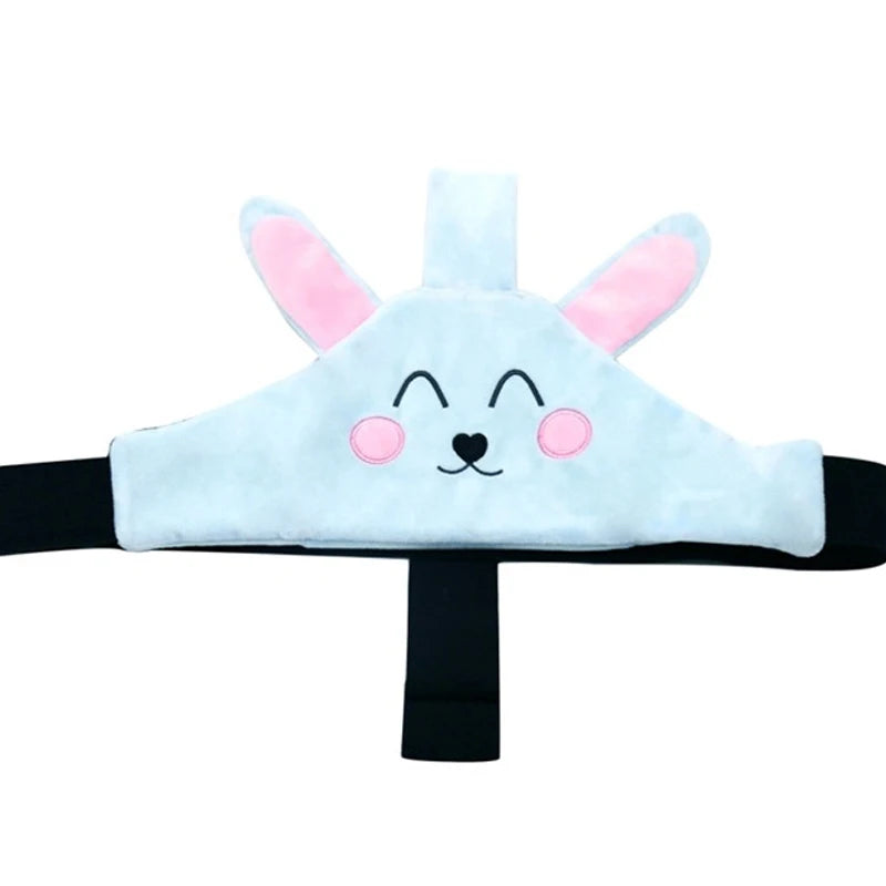 Infant Baby Car Seat Head Support Children Belt Head Fastening Belt Adjustable Sleep Positioner Cartoons Baby Safety Pillows