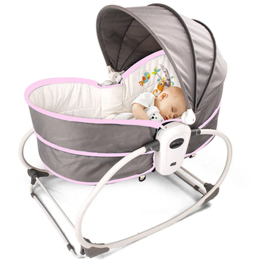Baby Furniture Cradle 5 in 1 baby rocking bed