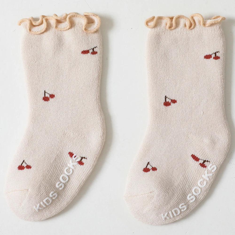 Funny Print Knee-High Socks