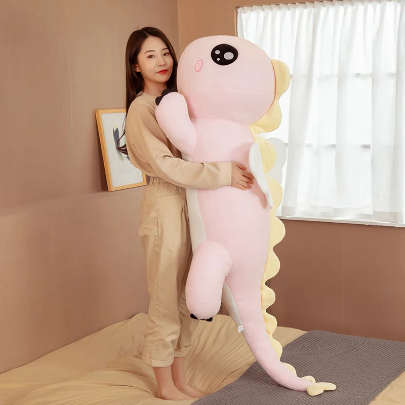 Big Dinosaur Plush Toy – Soft Stuffed Pillow for Kids