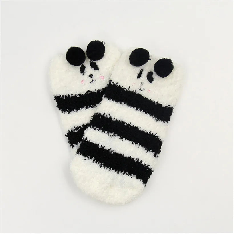 Cozy Cartoon Baby Socks