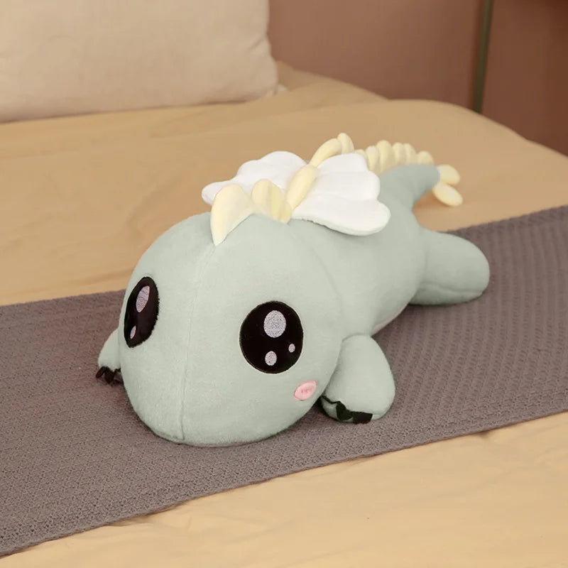 Big Dinosaur Plush Toy – Soft Stuffed Pillow for Kids