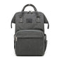 Mauve Mist Diaper Backpack – Nappy Bag with Changing Pad & Stroller Straps